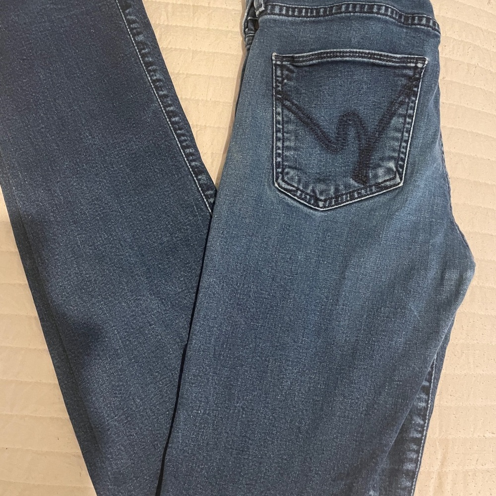 Citizen of Humanity Dark Wash Skinny Jeans Size 27 Style 1380-300